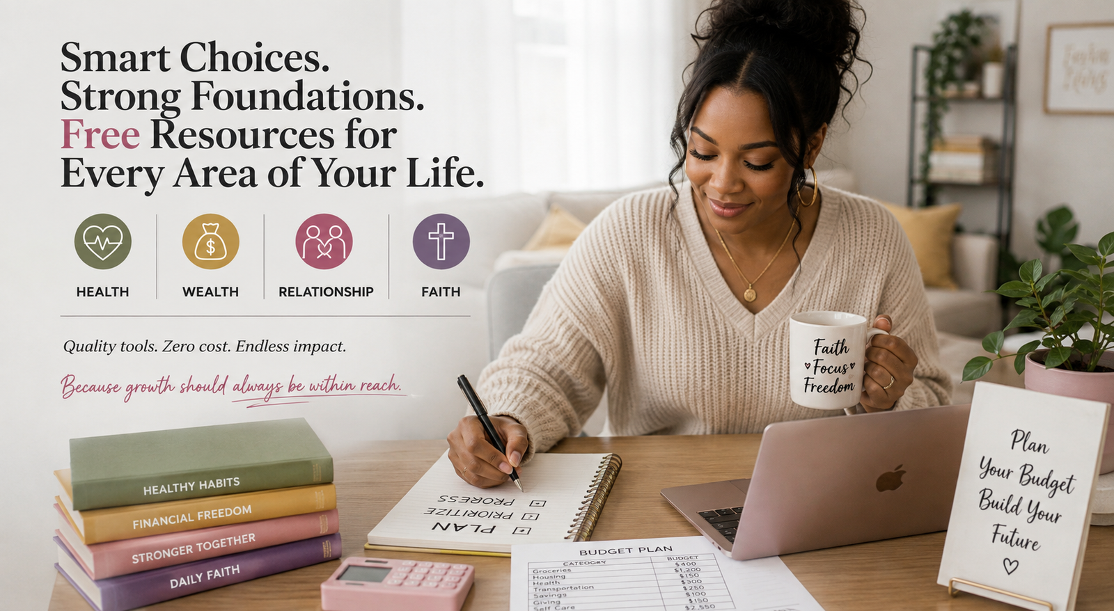 Freebies Categorized by Life Pillars