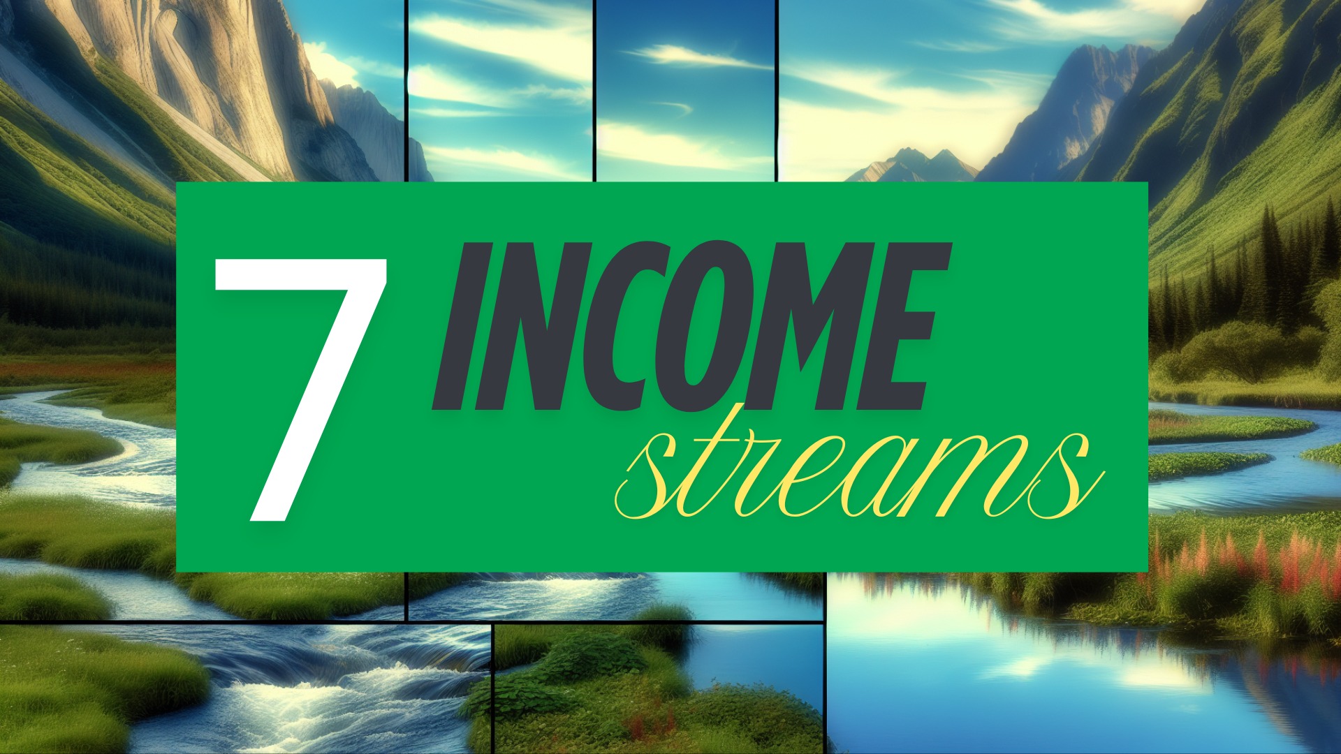 7 Proven Ways to Double Your Income with Multiple Streams